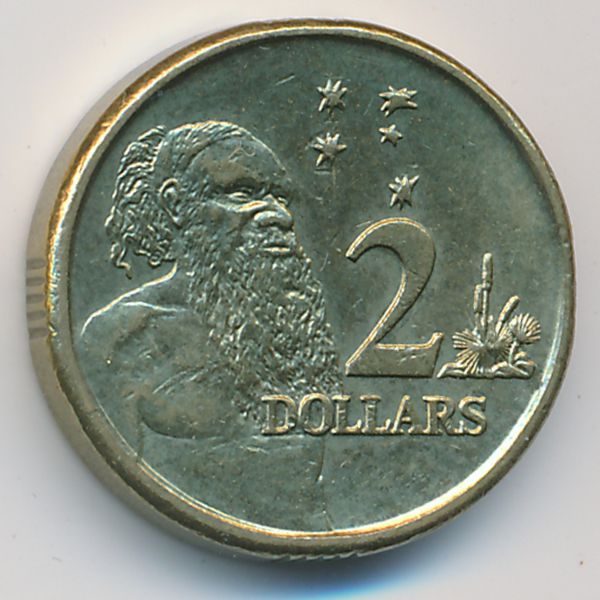 Австралия, 2 доллара (2013 г.)