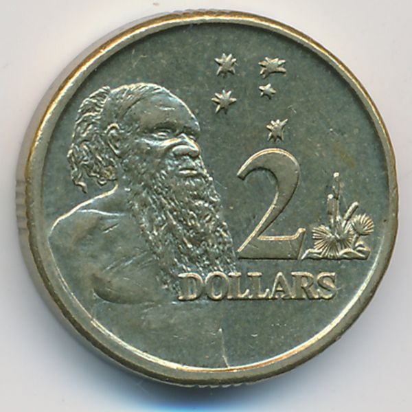 Австралия, 2 доллара (2013 г.)