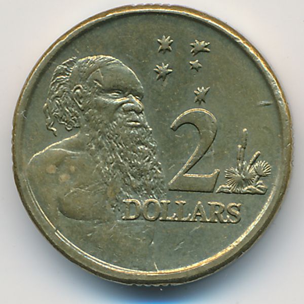 Австралия, 2 доллара (2013 г.)