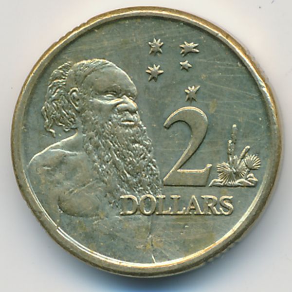 Австралия, 2 доллара (2016 г.)