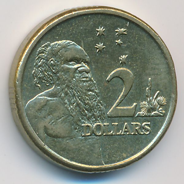 Австралия, 2 доллара (2016 г.)