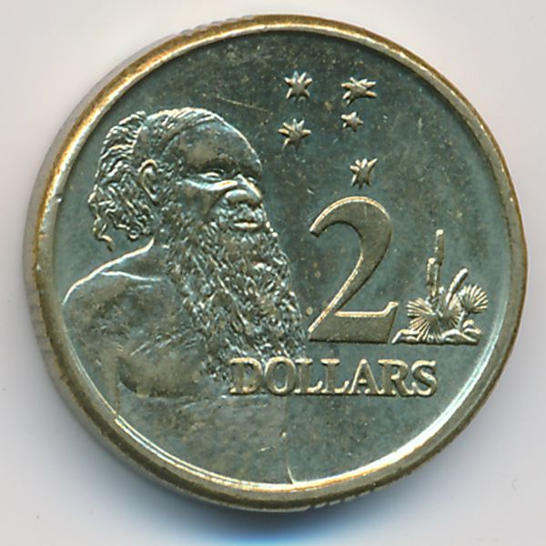 Австралия, 2 доллара (2016 г.)