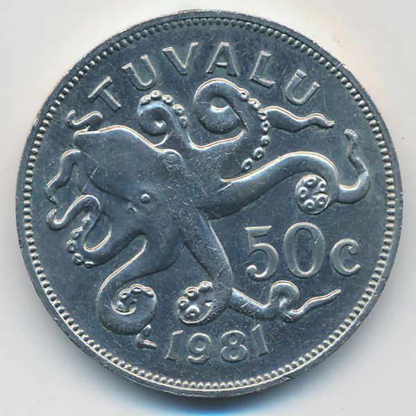 Тувалу, 50 центов (1981 г.)