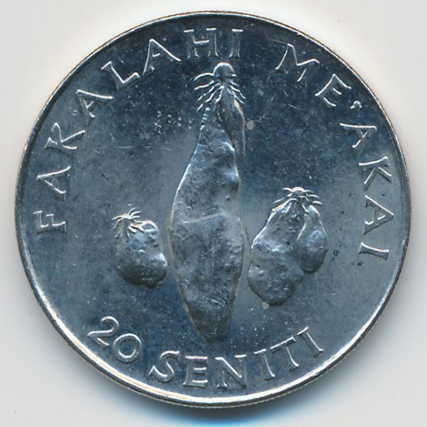 Тонга, 20 сенити (2002 г.)