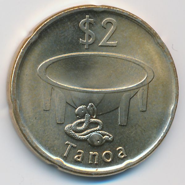 Фиджи, 1 доллар (2022 г.)