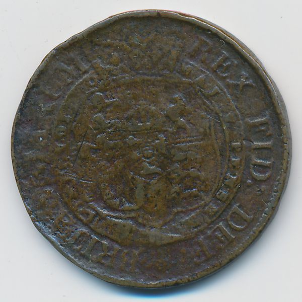 Великобритания, 1/2 кроны (1820 г.)