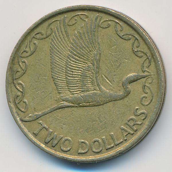 Новая Зеландия, 2 доллара (1991 г.)