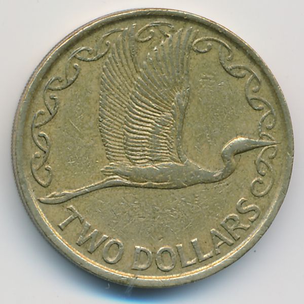 Новая Зеландия, 2 доллара (1991 г.)