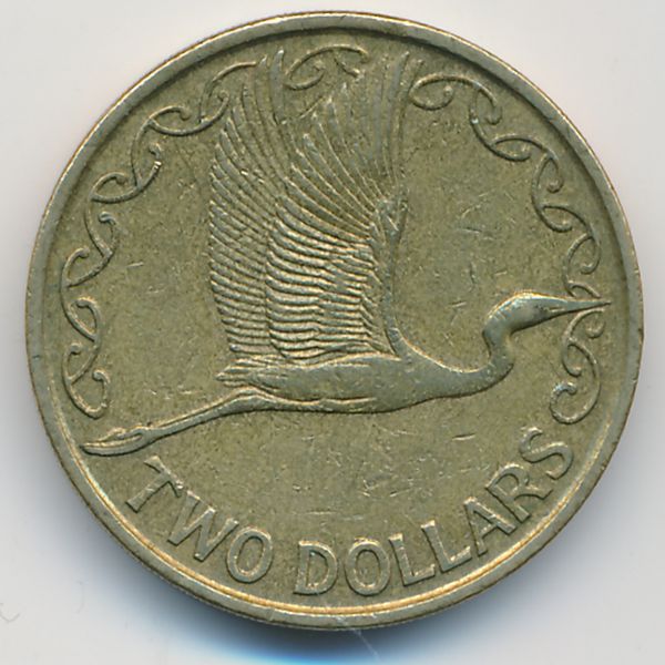 Новая Зеландия, 2 доллара (1991 г.)