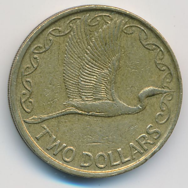 Новая Зеландия, 2 доллара (1991 г.)