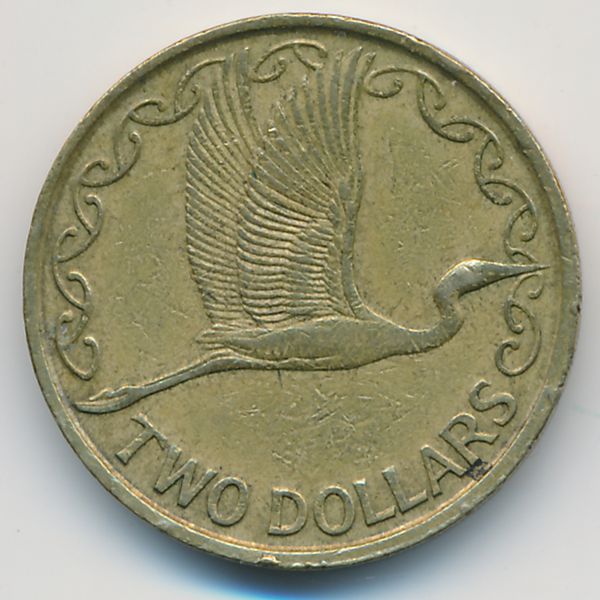 Новая Зеландия, 2 доллара (1991 г.)