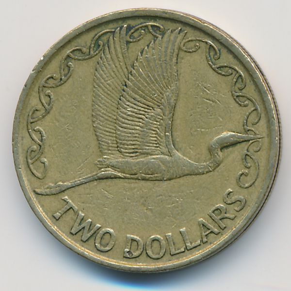 Новая Зеландия, 2 доллара (1991 г.)