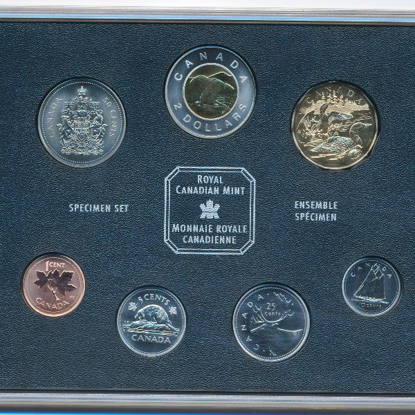 Канада, Набор монет (2002 г.)