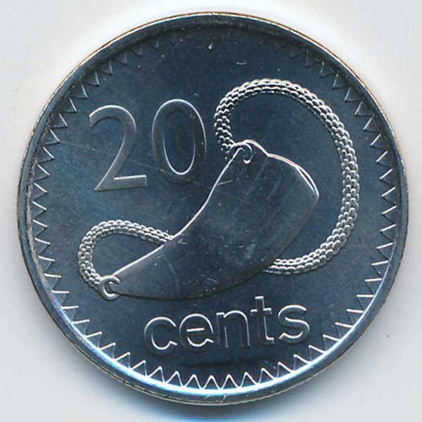 Фиджи, 20 центов (2010 г.)