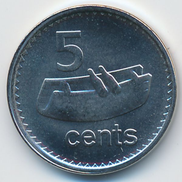 Фиджи, 5 центов (2010 г.)