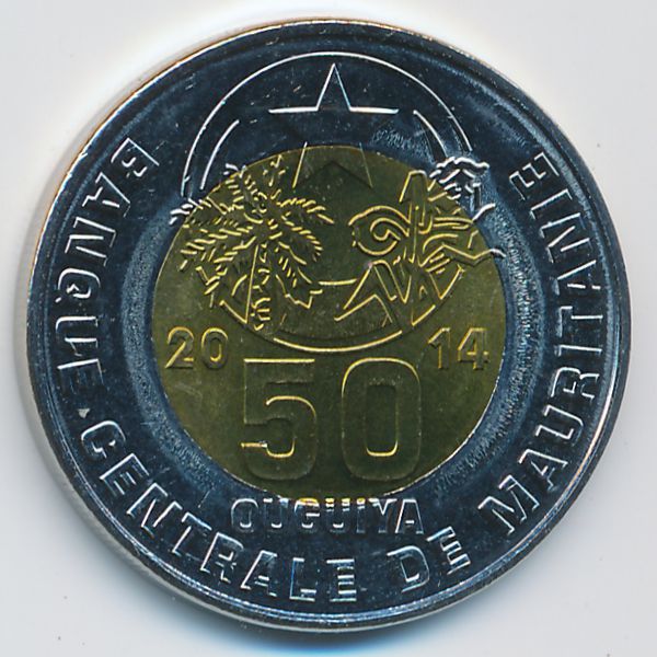 Мавритания, 50 угий (2014 г.)