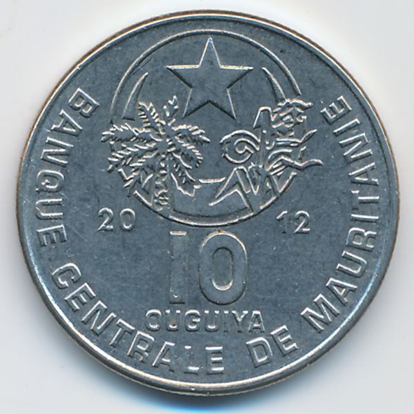 Мавритания, 10 угий (2012 г.)
