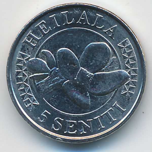 Тонга, 5 сенити (2015 г.)