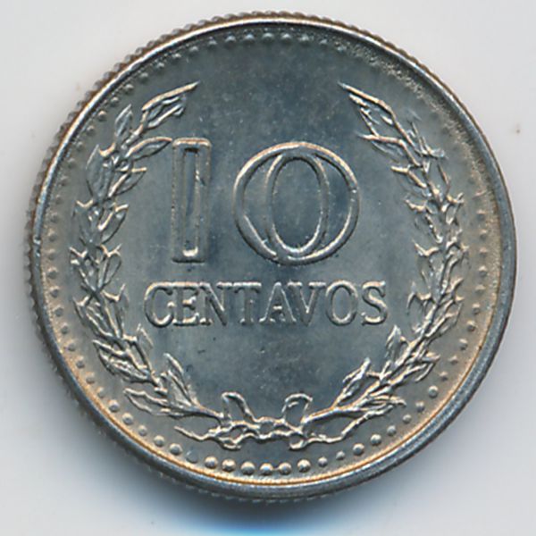 Колумбия, 10 сентаво (1978 г.)