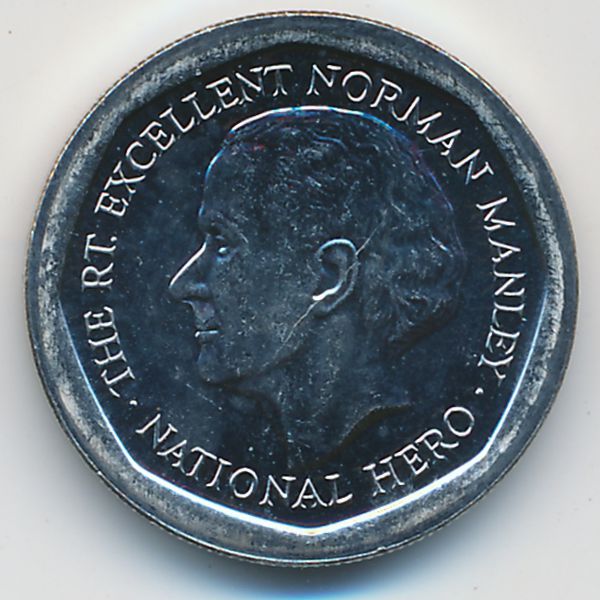 Ямайка, 5 долларов (1996 г.)