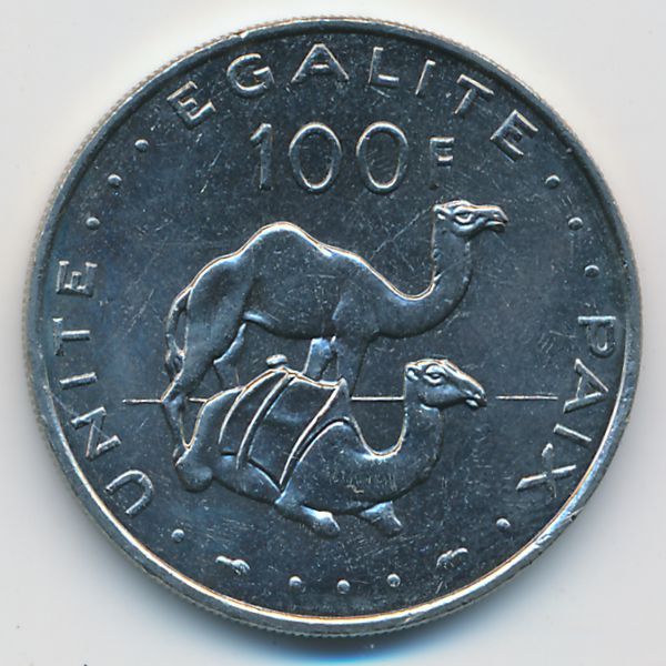 Джибути, 100 франков (1991 г.)