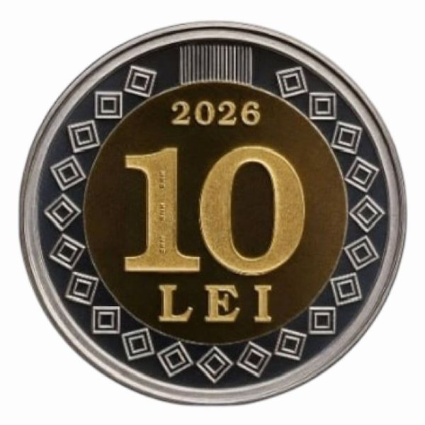 Молдавия, 10 леев (2026 г.)