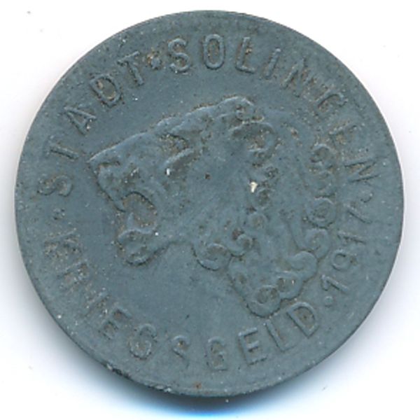 Золинген., 50 пфеннигов (1917 г.)