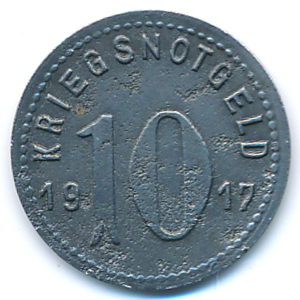 Шпайер., 10 пфеннигов (1917 г.)