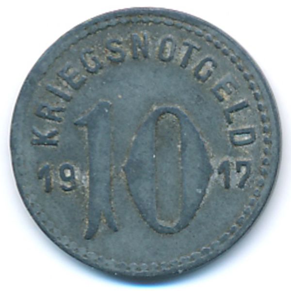 Шпайер., 10 пфеннигов (1917 г.)