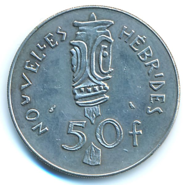 Новые Гебриды, 50 франков (1972 г.)
