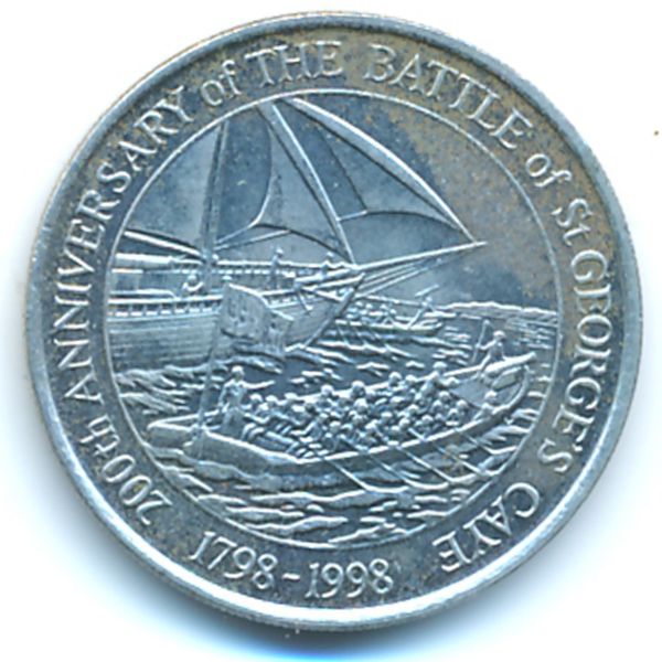 Белиз, 2 доллара (1998 г.)
