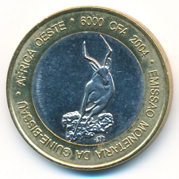 Гвинея-Бисау., 6000 франков КФА (2004 г.)