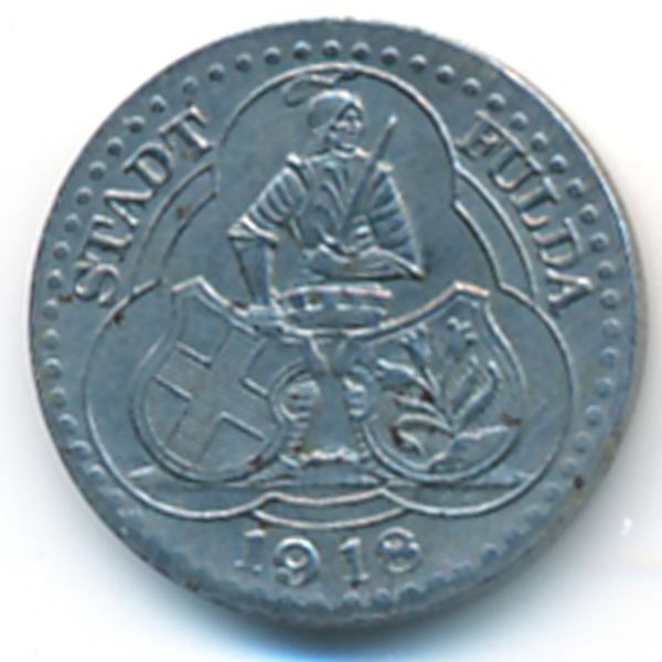 Фульда., 1 пфенниг (1918 г.)