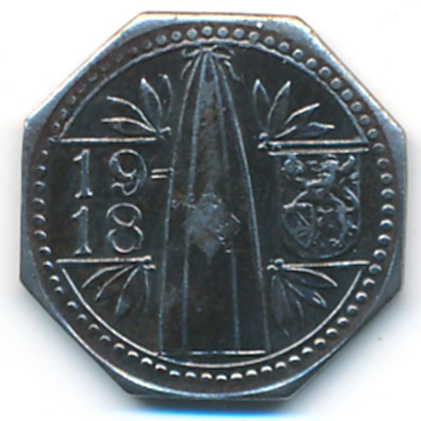 Франкенталь., 10 пфеннигов (1918 г.)