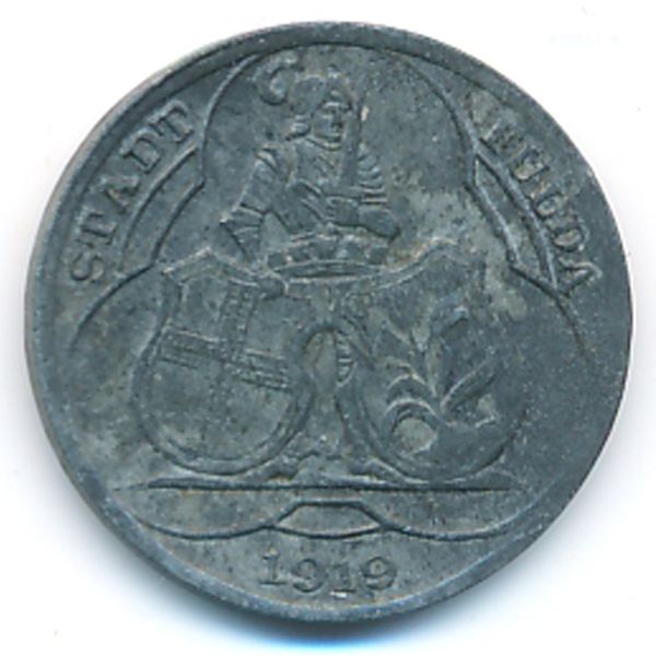 Фульда., 10 пфеннигов (1919 г.)