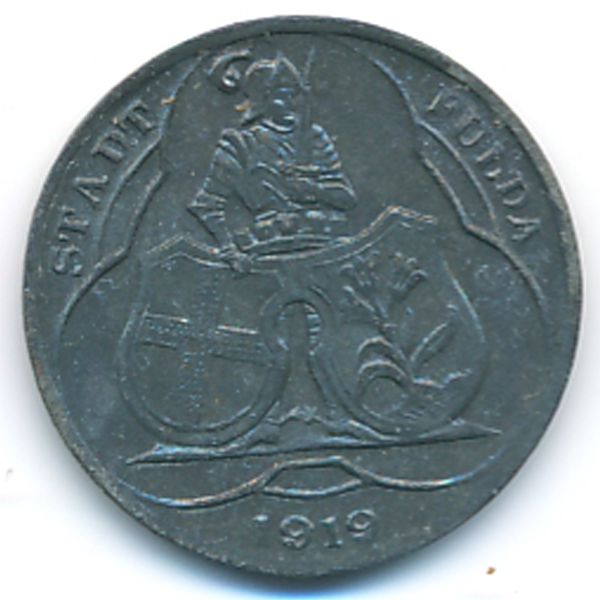 Фульда., 10 пфеннигов (1919 г.)