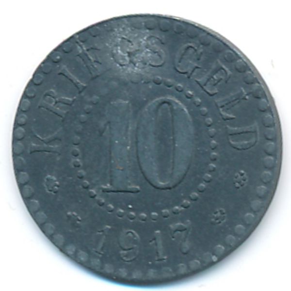Франкфурт., 10 пфеннигов (1918 г.)