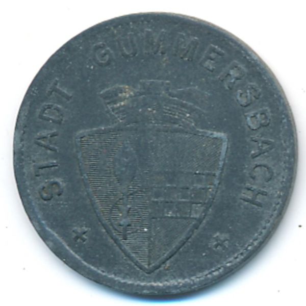 Гуммерсбах., 50 пфеннигов (1917 г.)