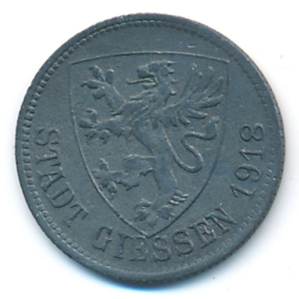 Гиссен., 50 пфеннигов (1918 г.)
