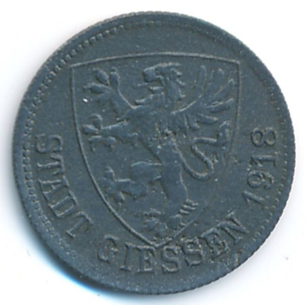 Гиссен., 50 пфеннигов (1918 г.)