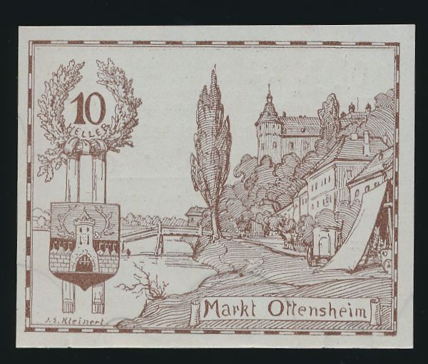 Нотгельды Австрии, 10 геллеров (1920 г.)