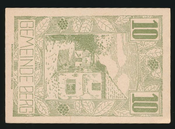 Нотгельды Австрии, 10 геллеров (1920 г.)