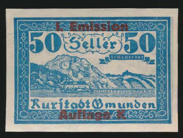 Нотгельды Австрии, 50 геллеров (1920 г.)