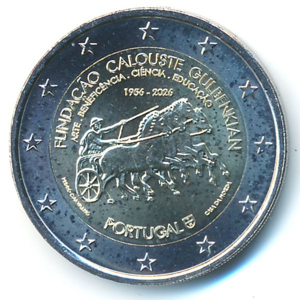 Португалия, 2 евро (2026 г.)