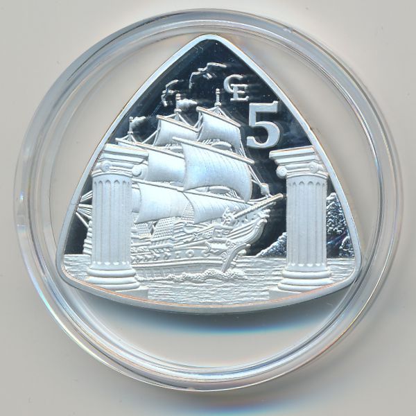 Международная зона Танжер., 5 экю (2026 г.)