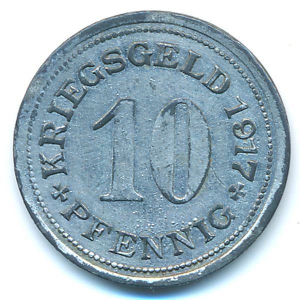 Хёрде., 10 пфеннигов (1917 г.)