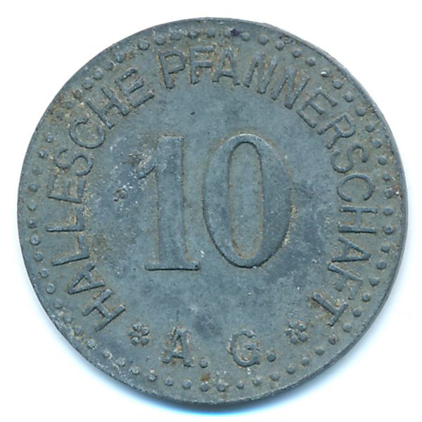 Галле., 10 пфеннигов