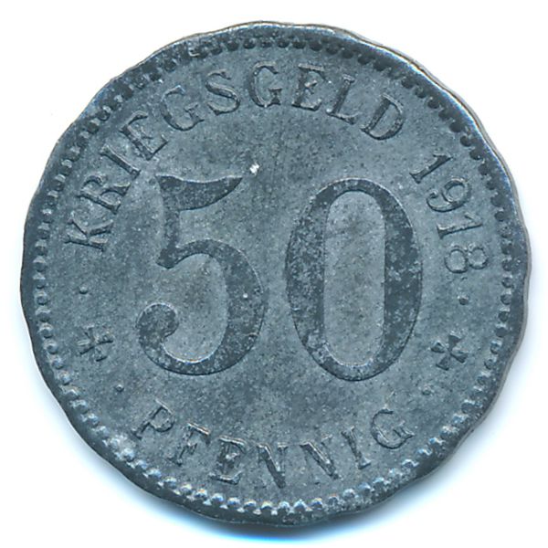 Хаген., 50 пфеннигов (1918 г.)