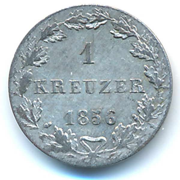 Франкфурт, 1 геллер (1856 г.)