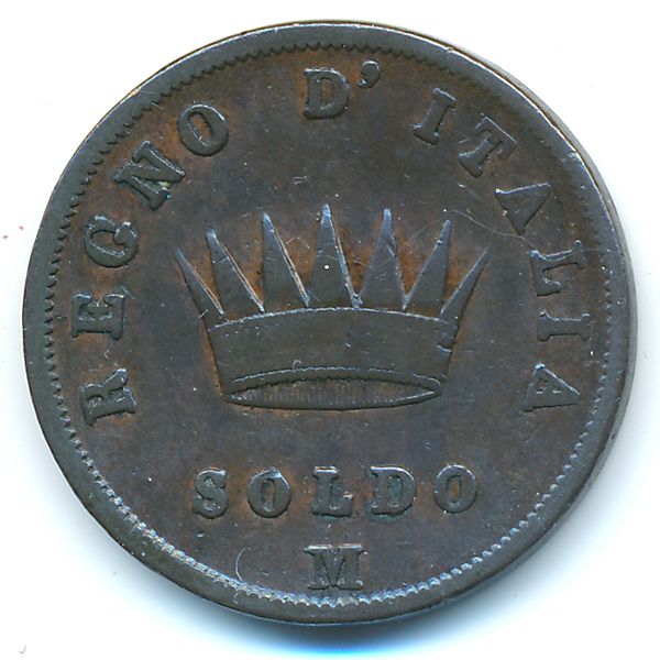 Италия, 1 сольдо (1811 г.)